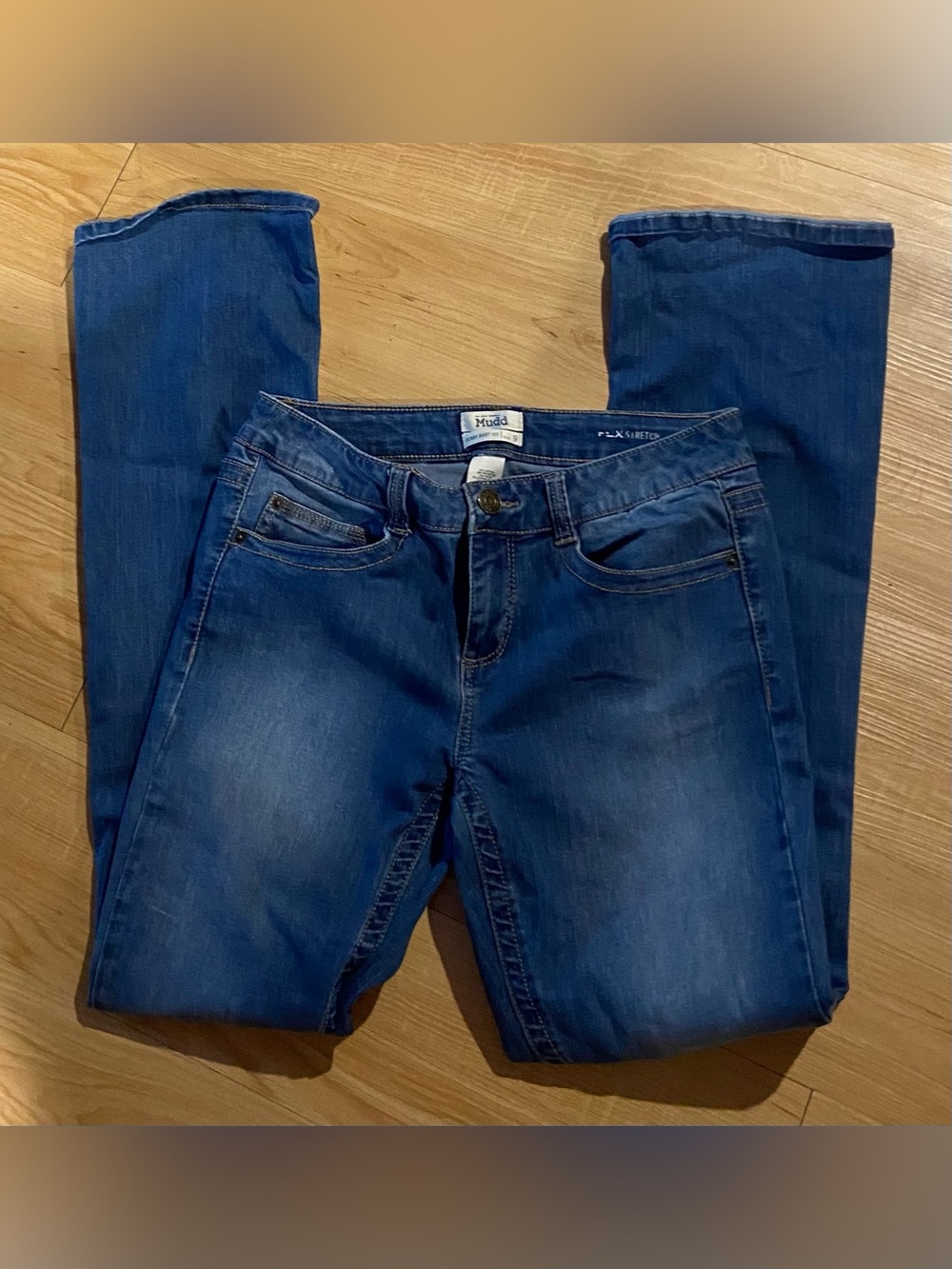 Mudd Women's Blue Straight Leg Jeans